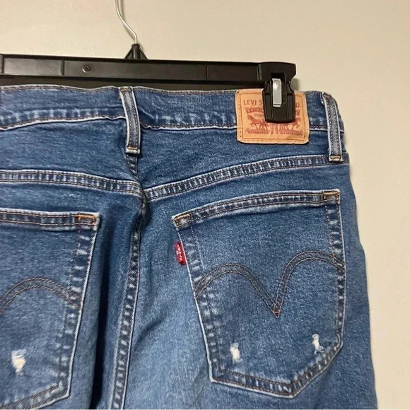 Levi’s  wedgie skinny distressed jeans 32 - Picture 5 of 8
